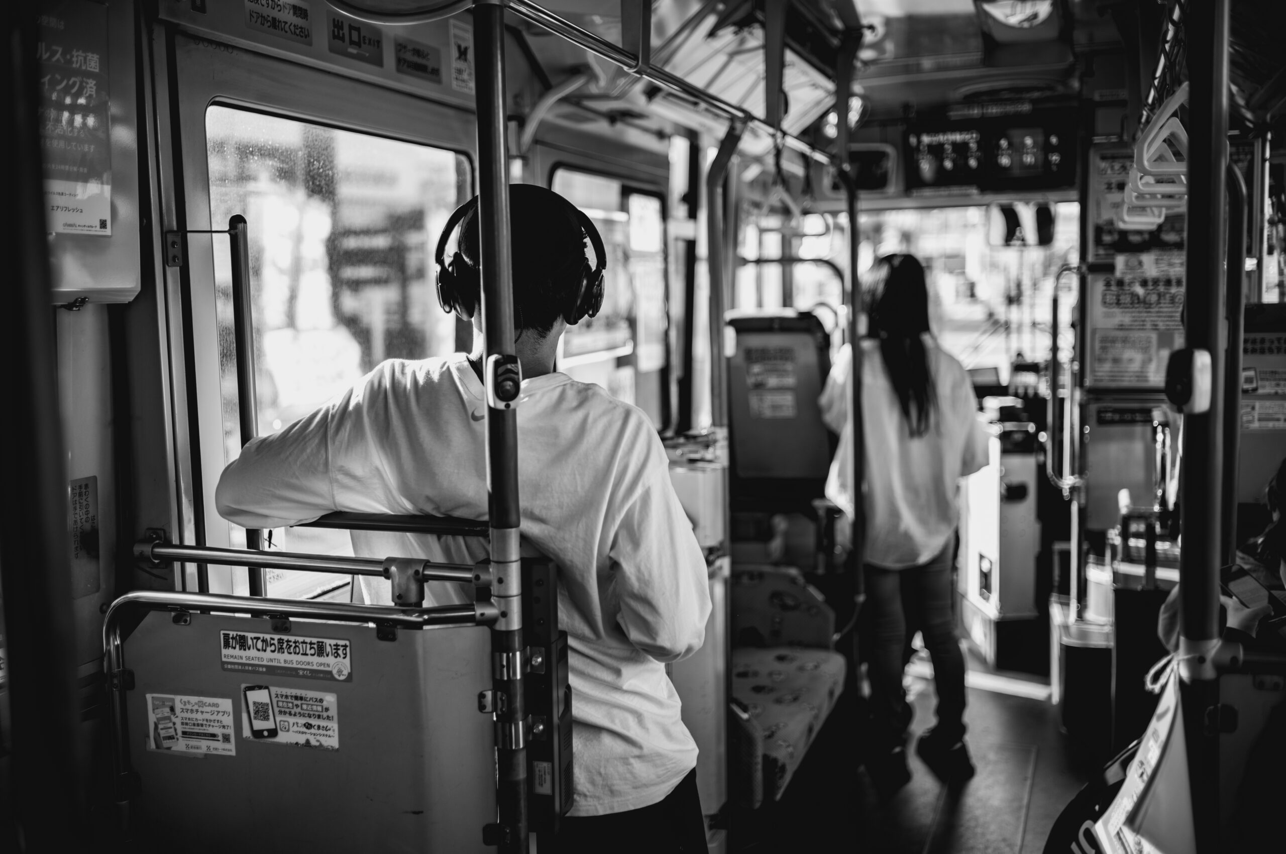 バスの中